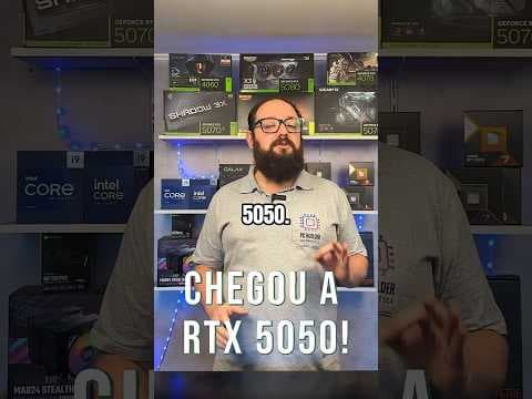 RTX 5050 Anunciada: Nova Placa de Entrada da Nvidia Chega com Tudo