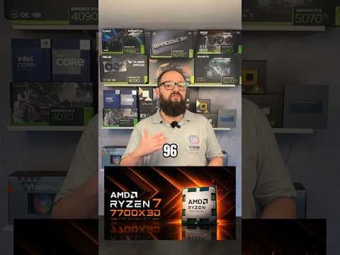 Ryzen 7 7700X3D: AMD Lança Opção Mais Barata para Jogos