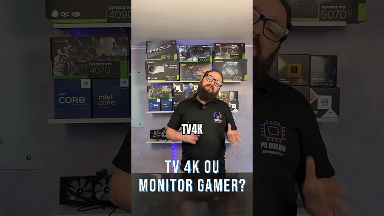 Monitor Gamer ou TV 4K — Qual é Melhor para Jogar?