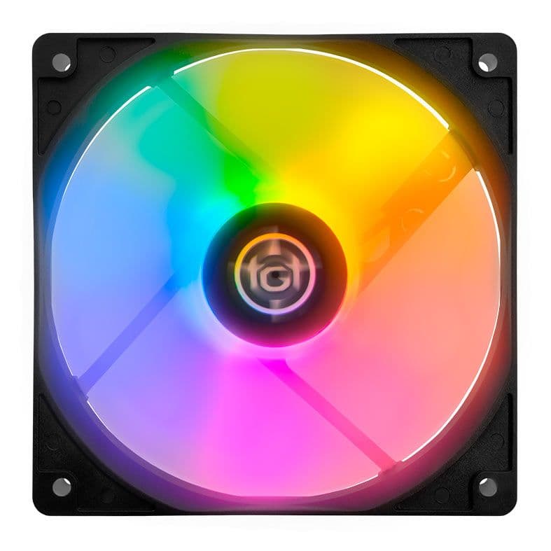 KIT VENTOINHAS TGT STRIKER (KIT COM 3) RAINBOW 120MM - foto 2