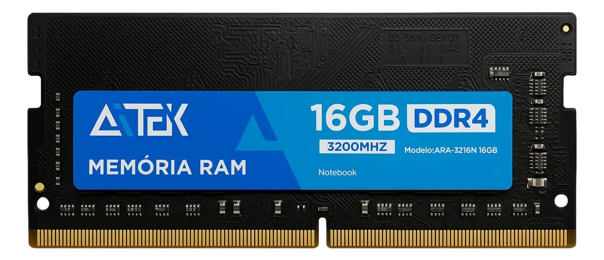 MEMORIA RAM 16GB AITEK PC4 3200MHZ