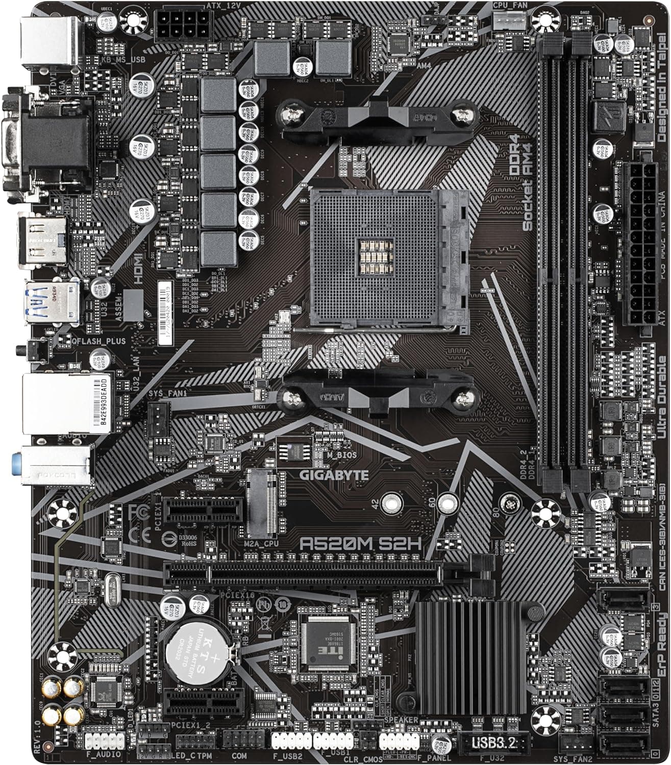 PLACA MÃE GIGABYTE A520-K V2