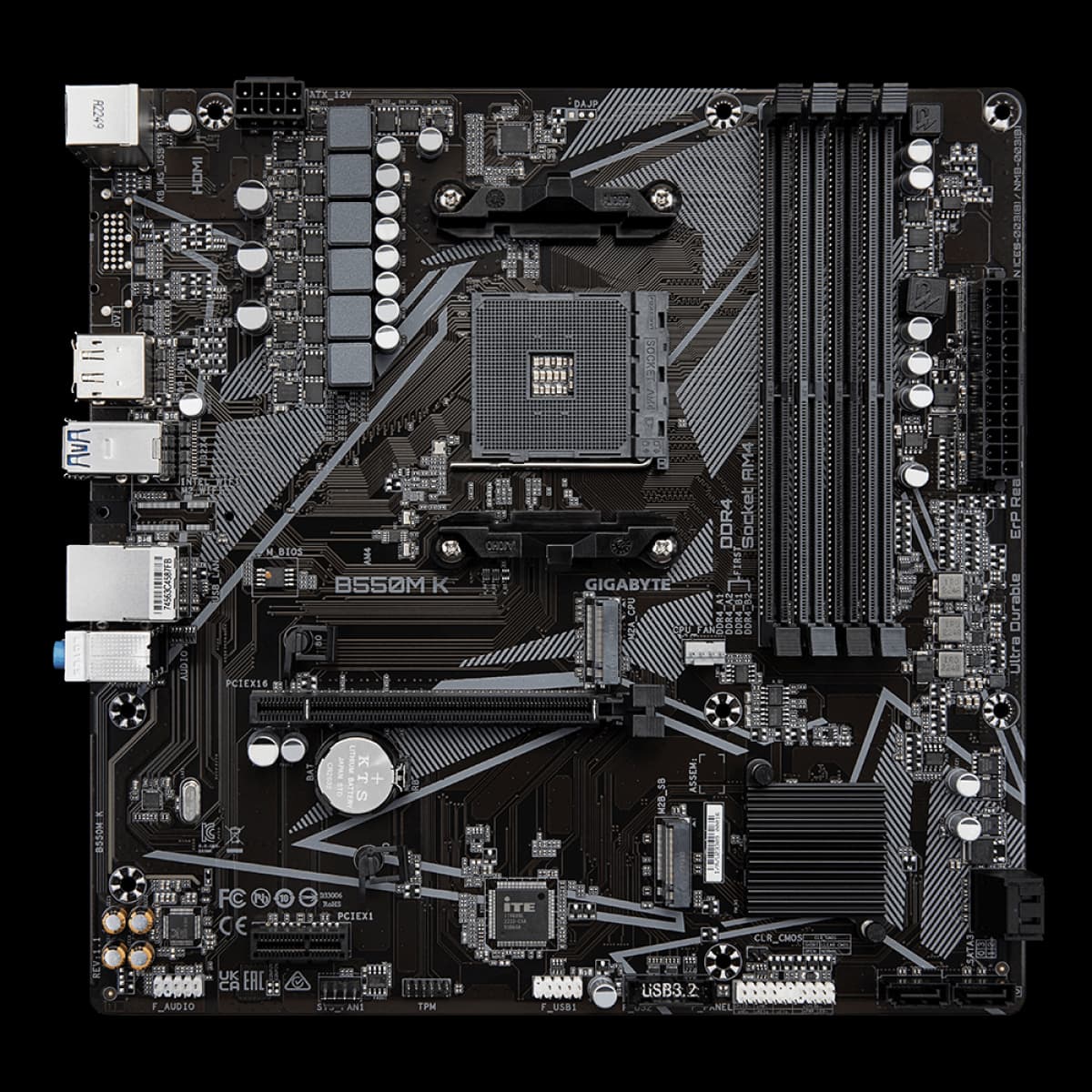 PLACA MAE B550M-K GIGABYTE AMD AM4 DDR4