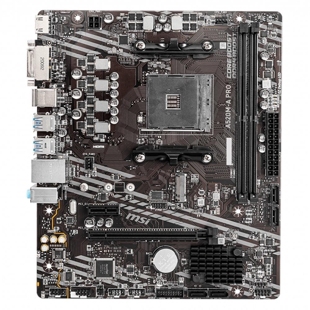 PLACA MÃE MSI A520M-A PRO