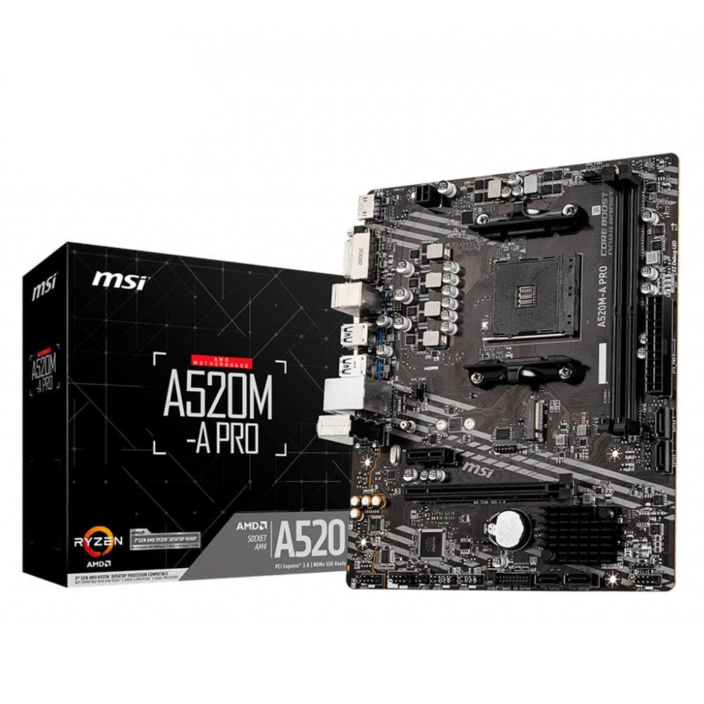PLACA MÃE MSI A520M-A PRO - foto 2
