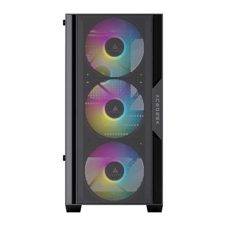 Gabinete Gamer AceGeek STRATUS MESH - foto 2