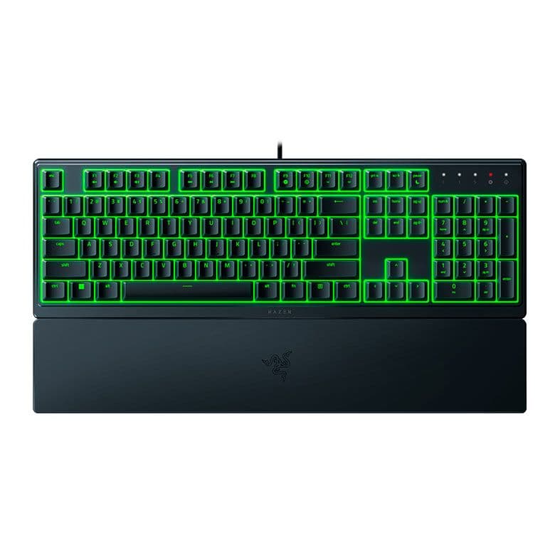TECLADO GAMER RAZER ORNATA V3 X MEMBRANA LOW-PROFILE CHROMA RGB USB PRETO