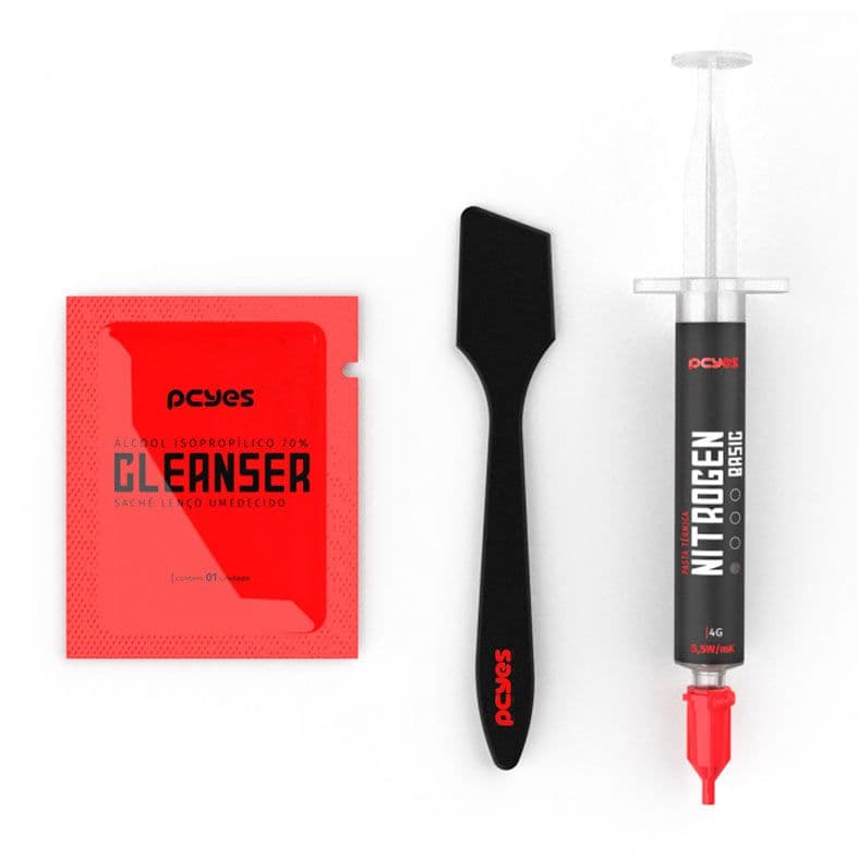 Pasta Térmica PCYES Nitrogen Basic 4g 5.5W - foto 2