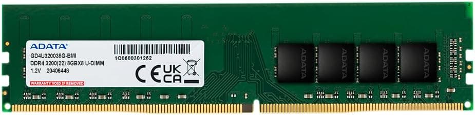 MEMORIA RAM 8GB ADATA DDR4 3200MHZ CL22 - foto 2