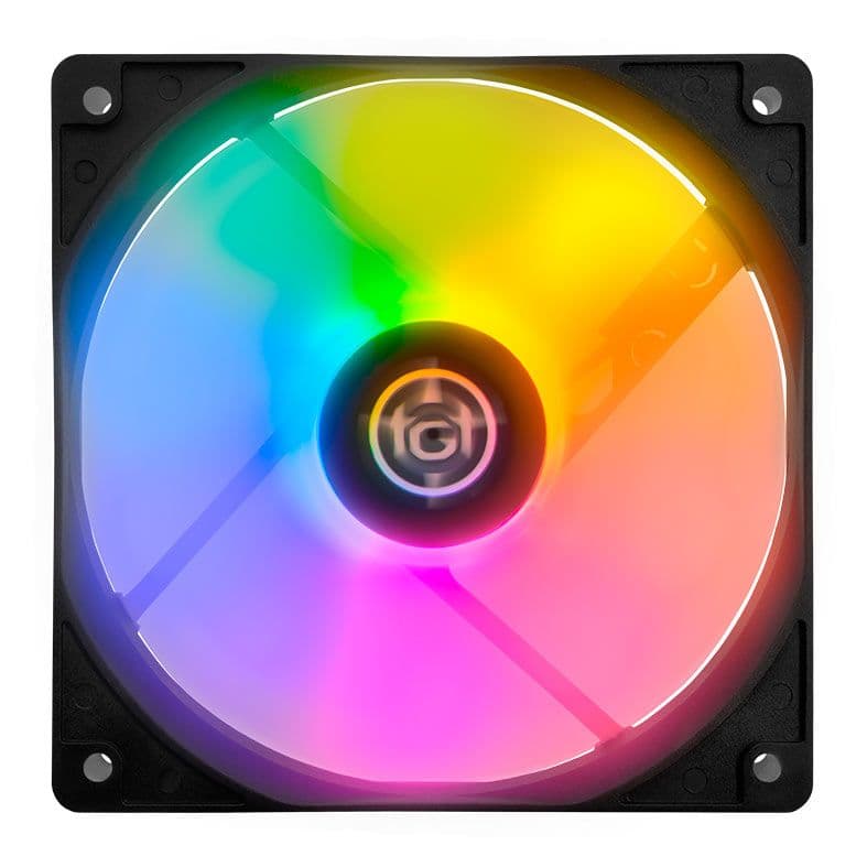 KIT VENTOINHAS TGT STRIKER (KIT COM 5) RAINBOW 120MM - foto 2