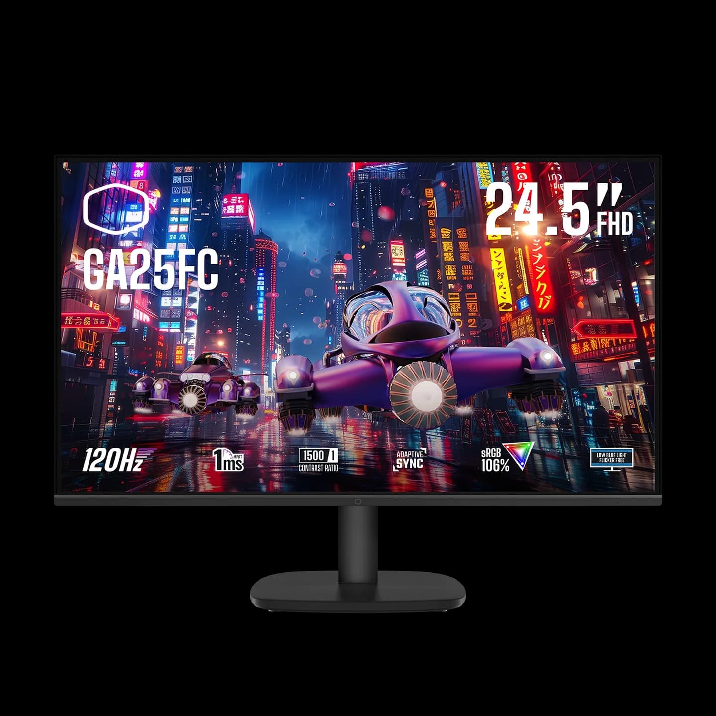 Monitor Gamer Cooler Master GA25FC (24,5')(1920x1080)(120hz)