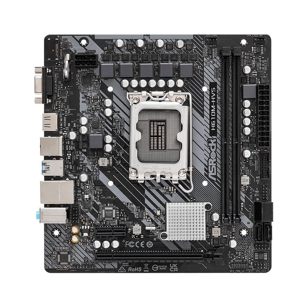 PLACA MÃE H610M-HVS ASROCK DDR4